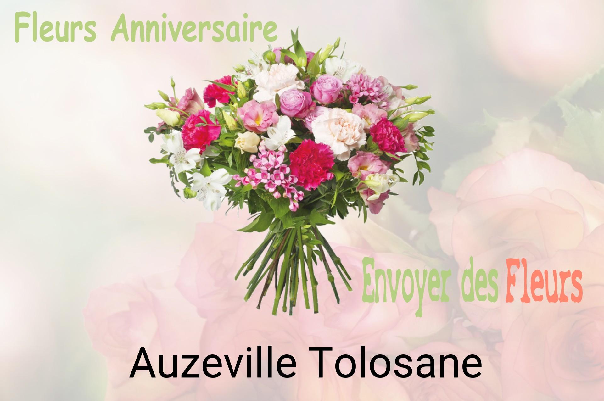 Bouquet de fleurs d’anniversaire livré à Auzeville-Tolosane