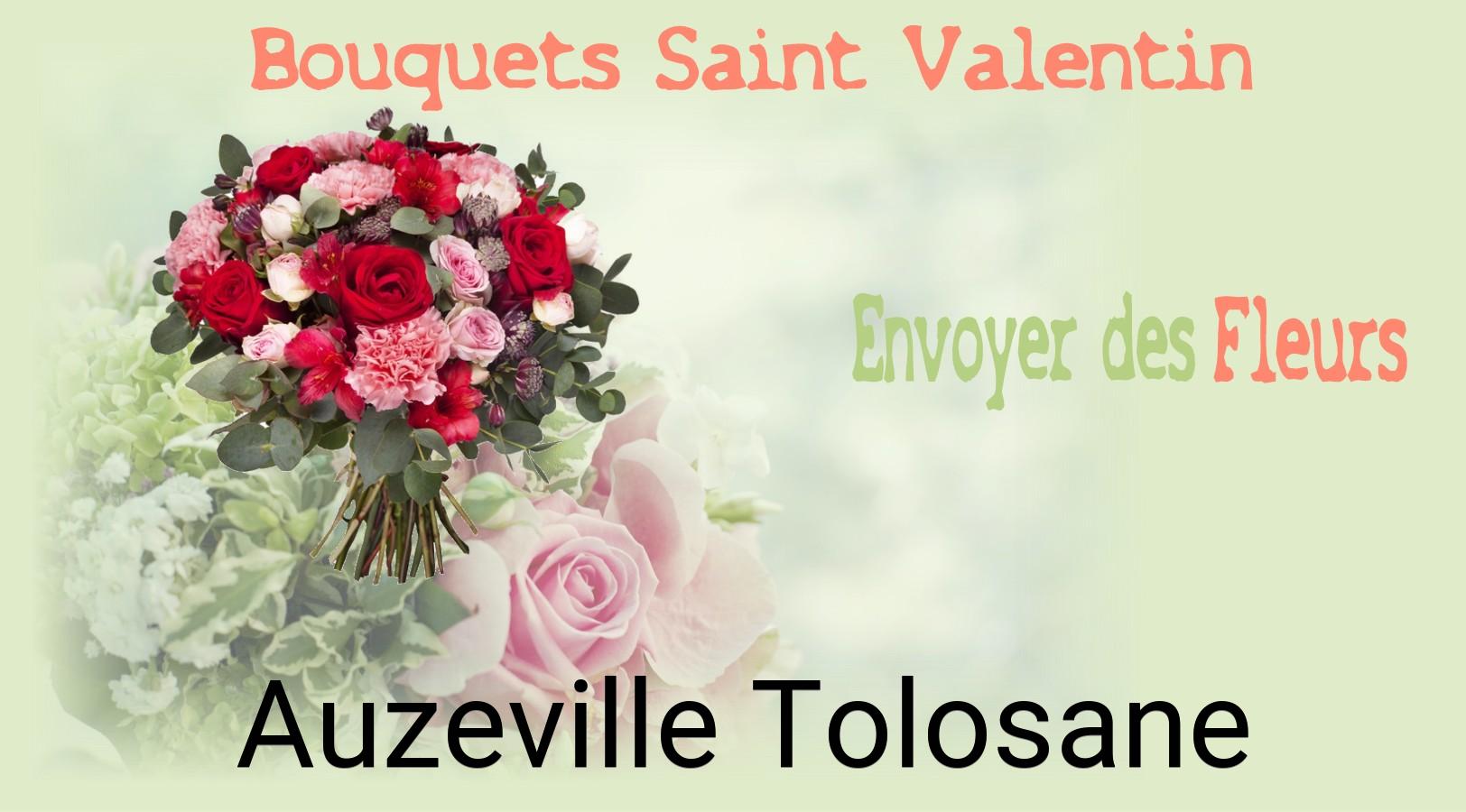 Roses de Saint-Valentin livrées à Auzeville-Tolosane